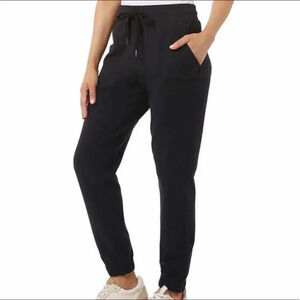 32 Degrees Ladies' Twill Jogger Small Black